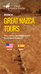 Mobile Screenshot of greatnazcatours.com